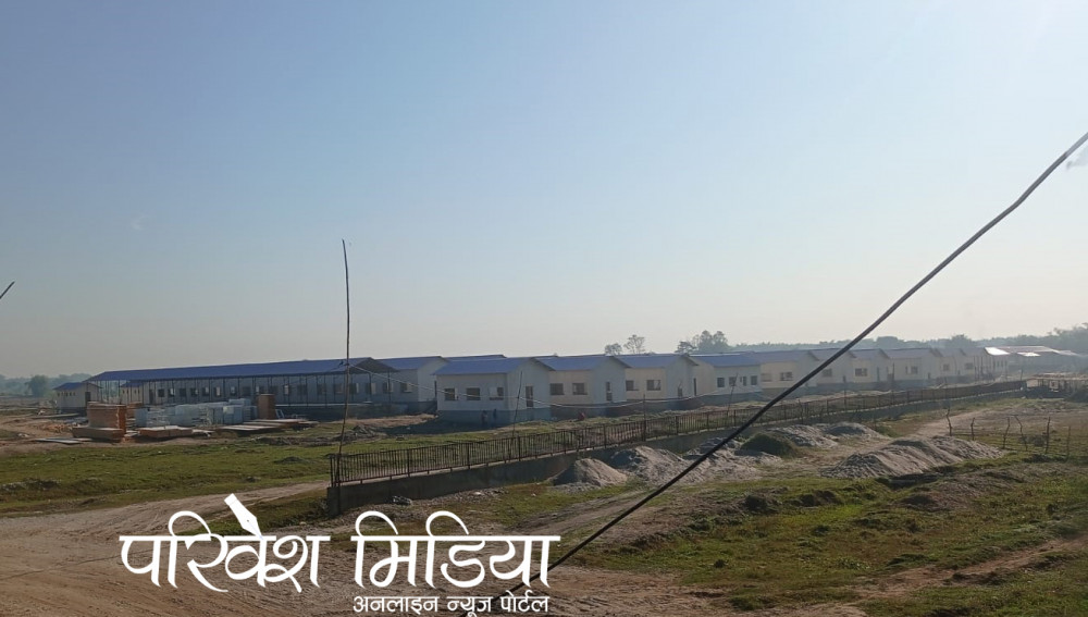 होल्डिङ्ग सेन्टर निर्माणको काम ७५ प्रतिशत सम्पन्न