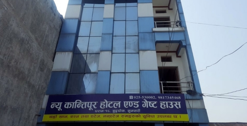 धरानको न्यू कान्तिपुर होटलमा महिलाको शव फेला