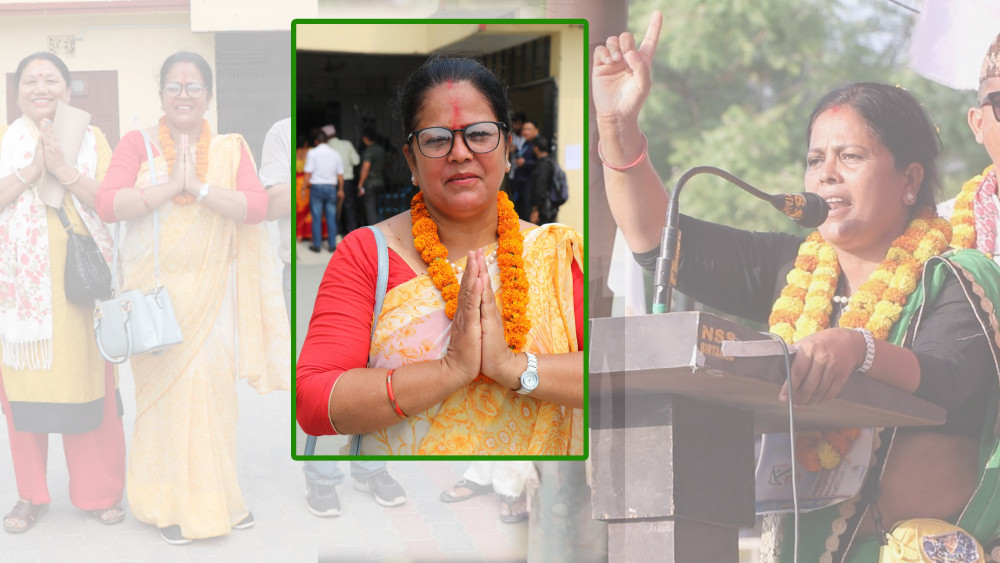 को हुन् बिर्तामोडमा उपप्रमुख पदकी उम्मेदवार रञ्जु प्याकुरेल ?