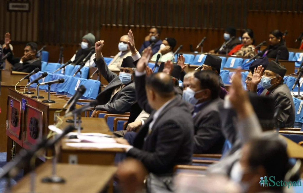 राष्ट्रपतिद्वारा फिर्ता गरिएको नागरिकता बिधेयक प्रतिनिधिसभाबाट आज पास हुने