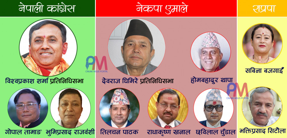 झापाबाट माननीय बनेका १० नयाँ अनुहारहरु