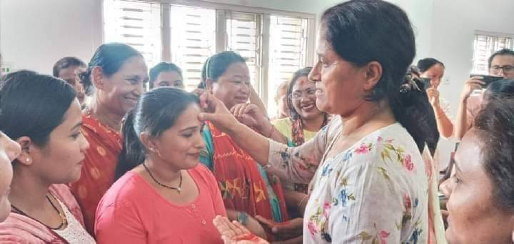 अनेम संघ (क्रान्तिकारी) बिर्तामोडको अध्यक्षमा रिता मिश्र