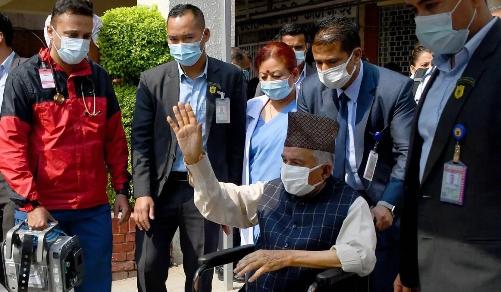 राष्ट्रपति पौडेल पुन: अस्पताल भर्ना