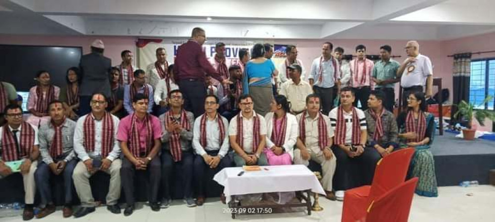 नेल्टा कोशी प्रदेशको अध्यक्षमा नेपाल र बरिष्ठ उपाध्यक्षमा भट्टराई चयन