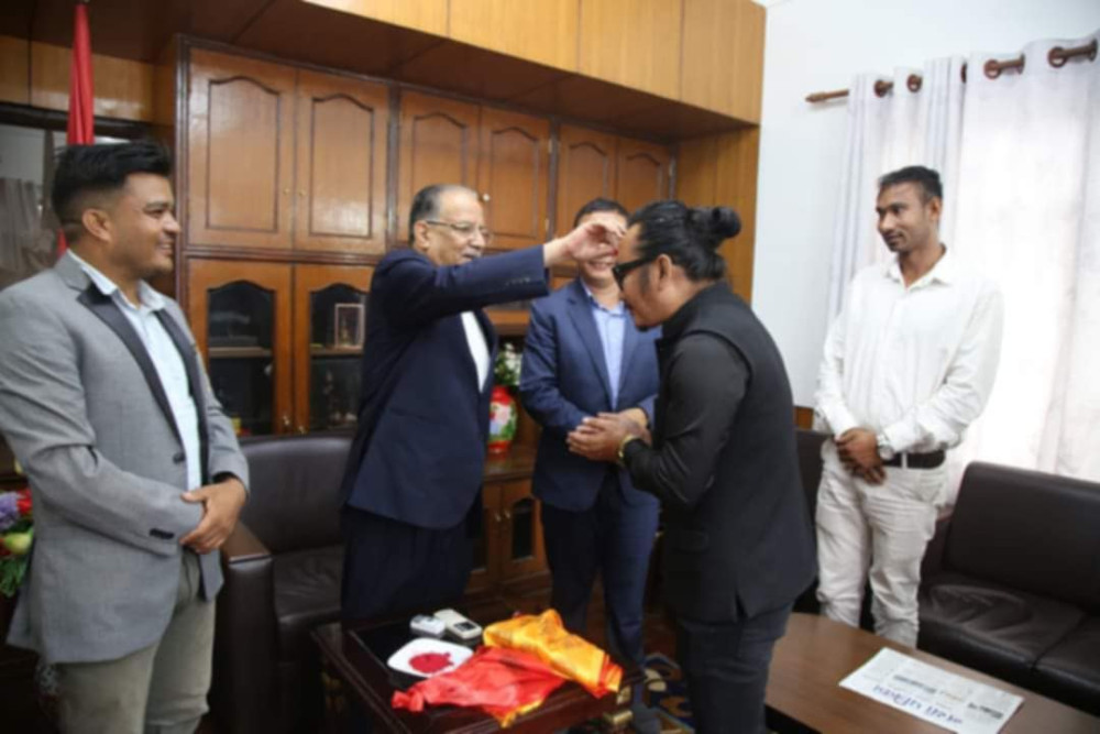 समाजवादी युवा संघका केन्द्रीय सचिव थेगिम बनेम माओवादी केन्द्रमा प्रवेश