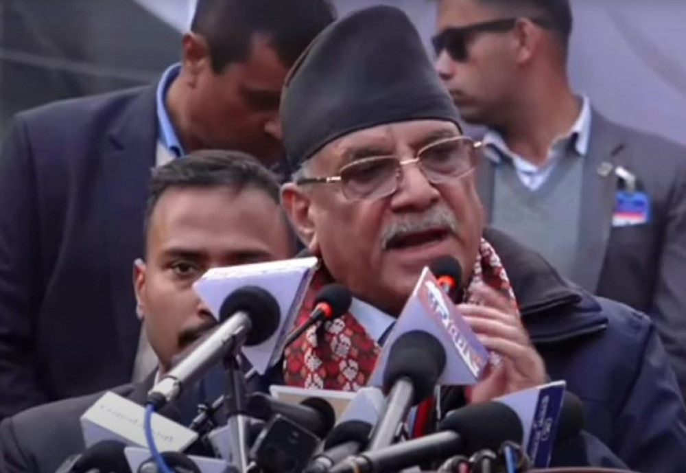 माग सरकारले सुनेन भने विशेष अधिवेशन बोलाउन प्रतिबद्ध छौँ  : प्रचण्ड