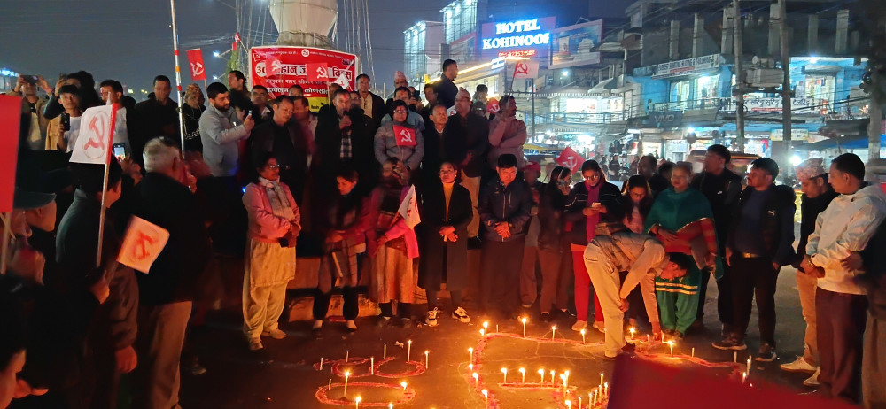 तीन पालिकाले मुक्तिचोकमा मनाए जनयुद्ध दिवस