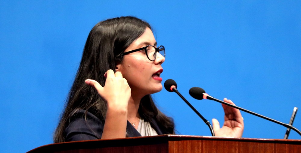 सभापति लामिछानेमाथि प्रतिशोध साँधियो : सोबिता गौतम