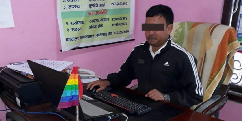 बिर्तामोडस्थित पताल गंगा सहकारीका पूर्व अध्यक्ष खनाल पक्राउ