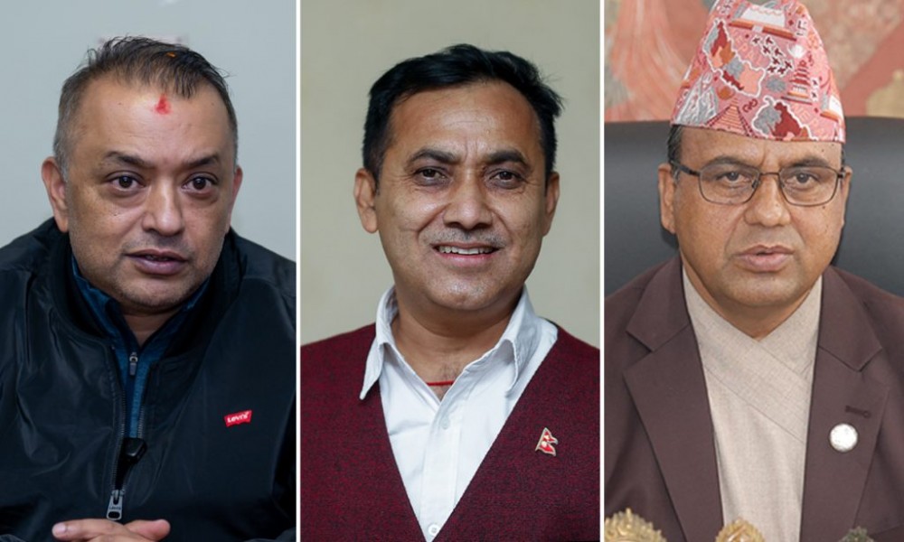 कांग्रेसका महामन्त्रीद्वय र सहमहामन्त्री पाण्डे चुनाव नलड्ने