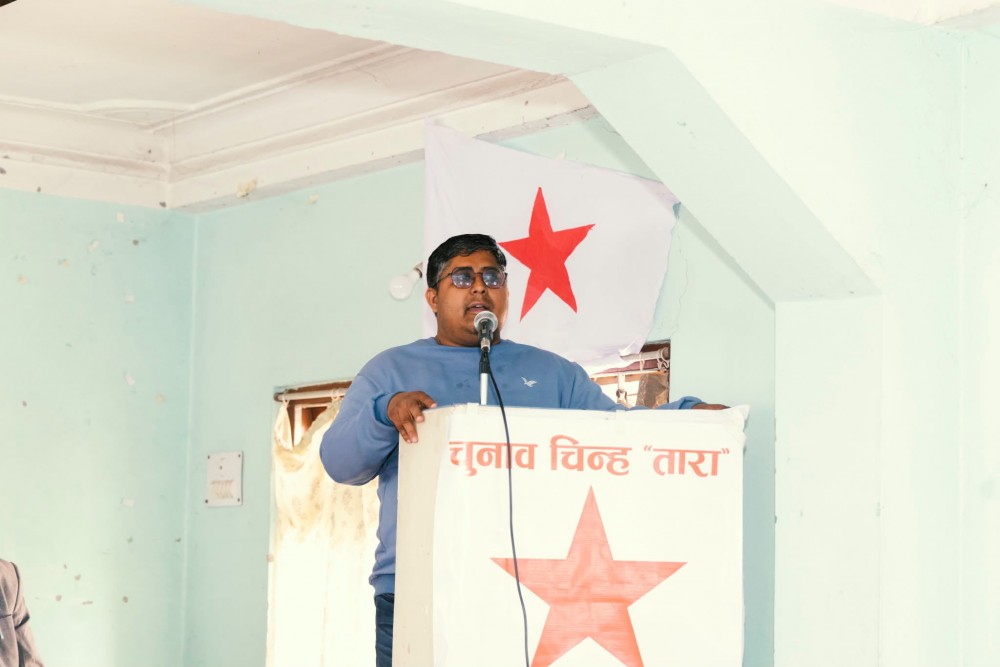 सामुदायिक शिक्षा सुधारको एजेन्डासहित अशेष घिमिरेले थाले चुनाव प्रचार