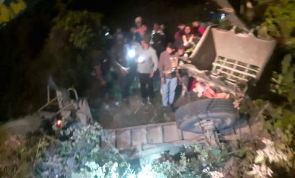 जन्ती बोकेको ट्याक्टर दुर्घटना हुँदा १ जनाको मृत्यु, ११ जना घाइते