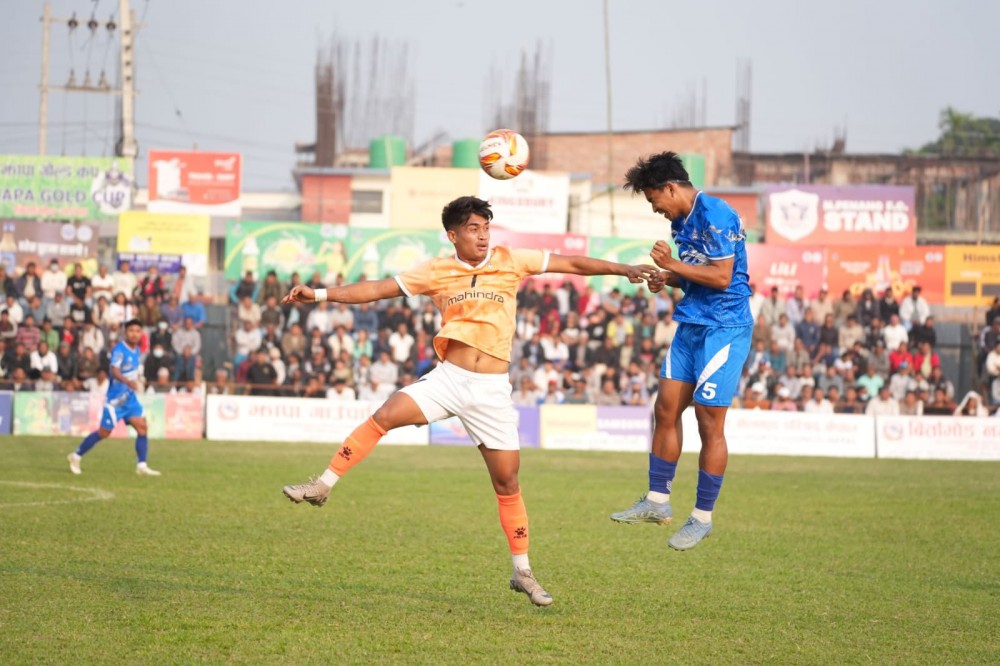 झापा गोल्ड कप : एपिएफ फुटबल क्लब फाइनल प्रवेश