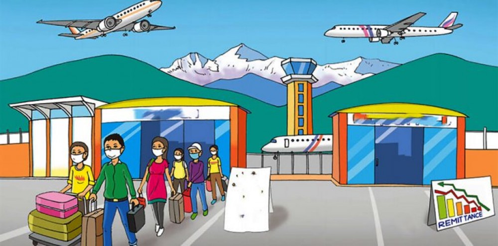 वैदेशिक रोजगारीमा जाने श्रमिकले अतिरिक्त बिल पेश गर्नु नपर्ने