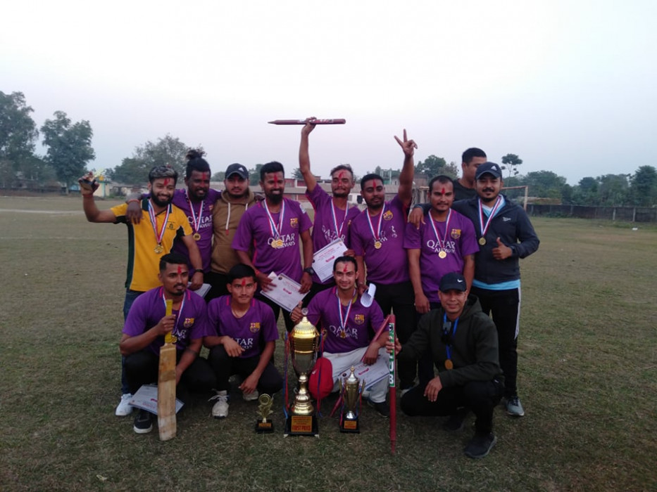 झापा अध्यक्ष कप क्रिकेटको उपाधी मेचीनगरलाई