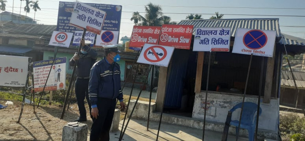 विविध कार्य गरी सकियो ट्राफिक सप्ताह