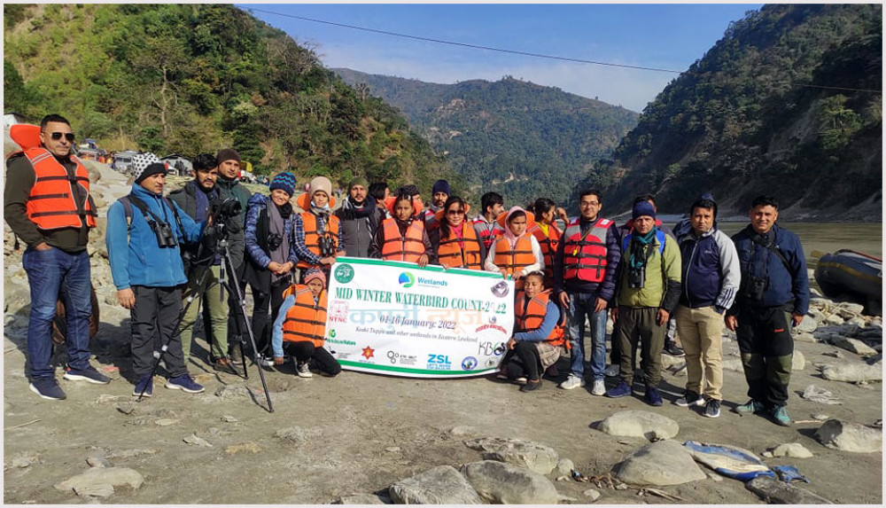 शुरु भयो पूर्वको सिमसारमा जलपंक्षी गणना