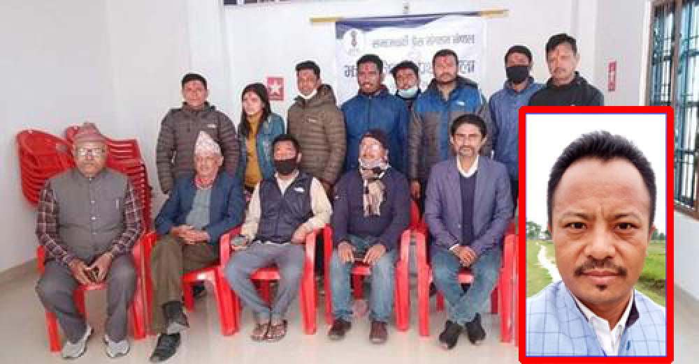 समाजवादी प्रेस संगठन झापामा अनिलदेव राई