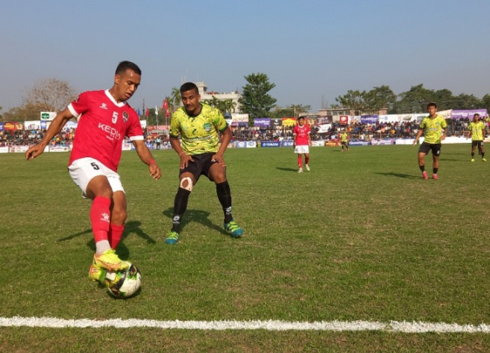 मानेभञ्ज्याङलाई हराउँदै त्रिभुवन आर्मी सेमिफाइनल प्रवेश