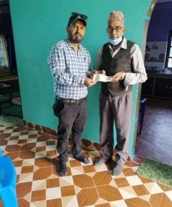 झापाली समाज साउदी अरबद्वारा दुर्घटनाका घाइतेलाई सहयोग