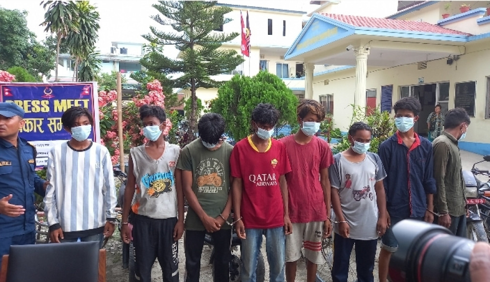 हराएका मोटरसाइकलसहित चोरीमा संलग्न गिरोह पक्राउ