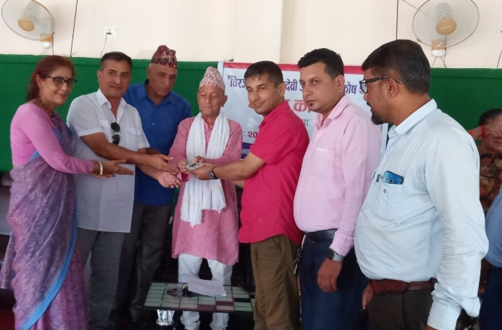 पत्रकार उपचार कोषलाई १ लाख १ हजार सहयोग