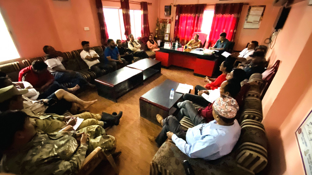 बाढी प्रभावितलाई व्यवस्थापन गर्ने बिर्तामोडको निर्णय