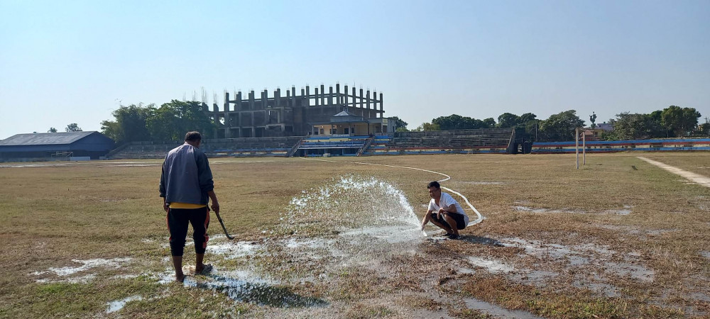 भद्रपुर झापा गोल्ड कपको तयारी शुरु