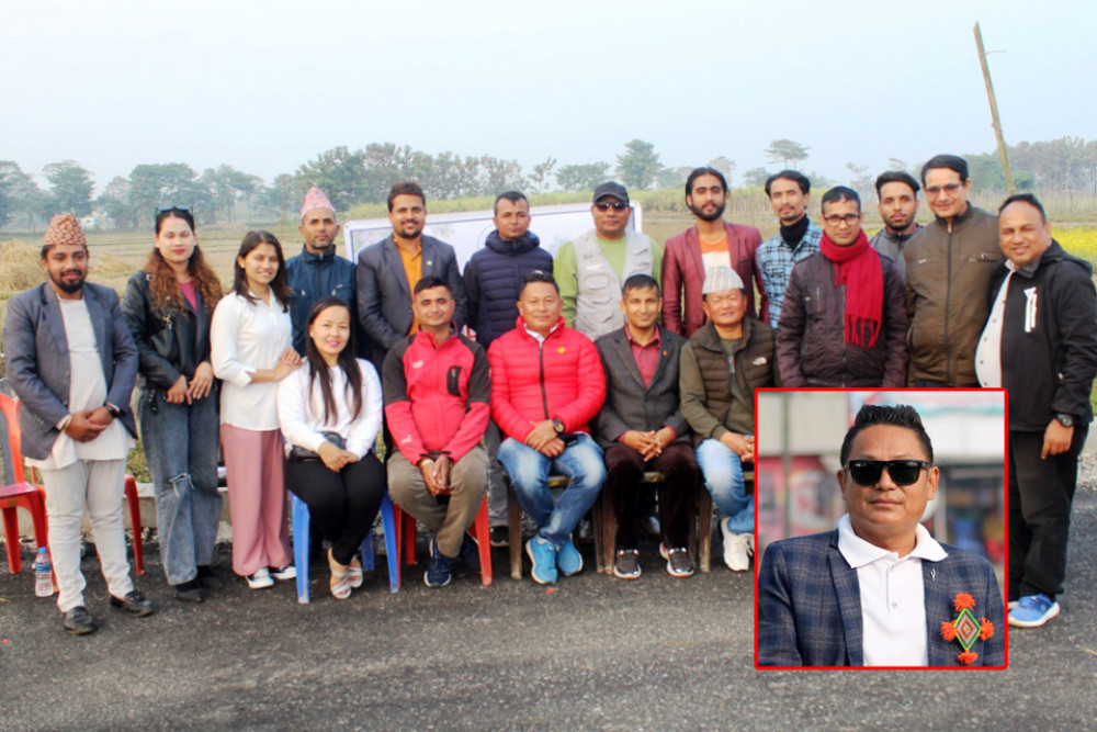 अर्जुनधारा प्रेस क्लबको अध्यक्षमा रमेश समदर्शी चयन