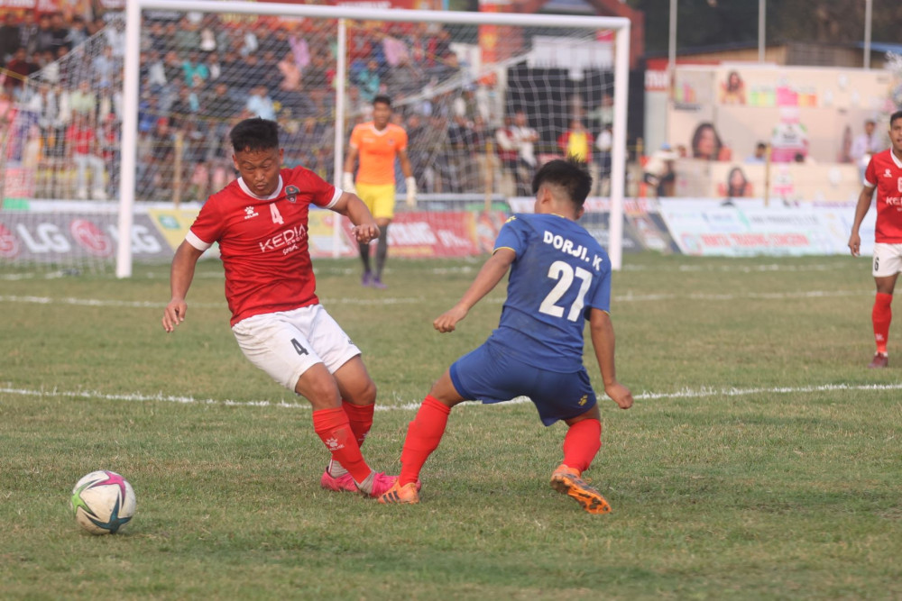 त्रिभुवन आर्मी  भद्रपुर झापा गोल्डकपको अन्तिम चारमा प्रवेश