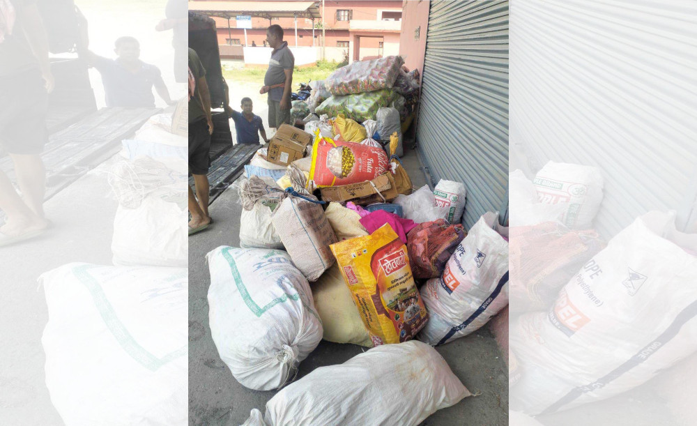 प्रहरीद्वारा अवैध सामान नियन्त्रण