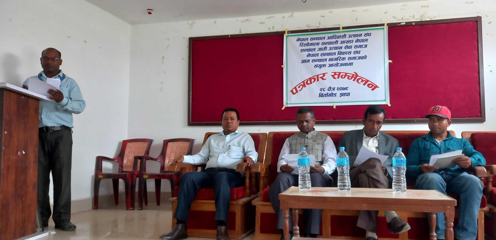 एमाले अध्यक्ष ओलीको अभिव्यक्तिप्रति सन्थाल समुदायको आपत्ति