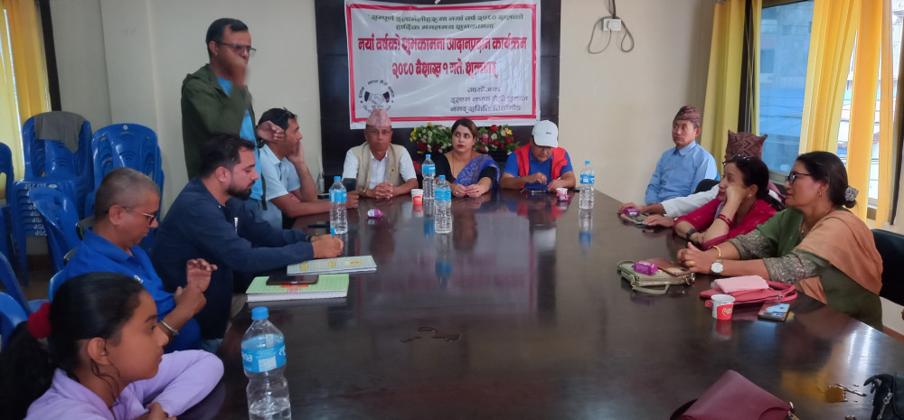 इलाम झापा मैत्री समाजद्वारा शुभकामना आदान प्रदान सम्पन्न