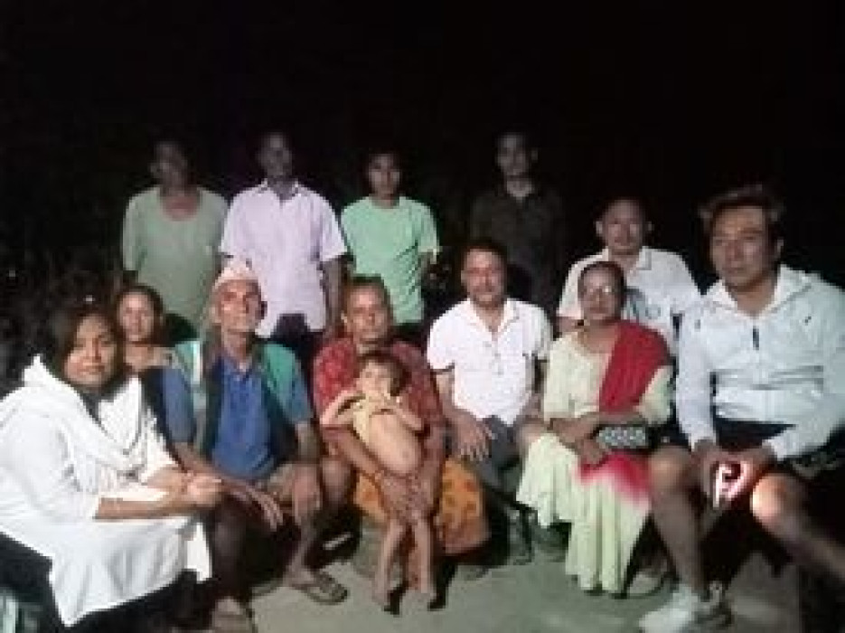 विवाह उत्सवमा शहिद परिवारलाई चिमरियाद्वारा गाई प्रदान