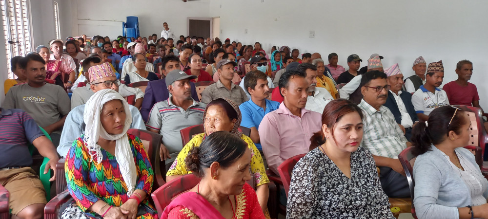 बिर्तामोडमा अखिल नेपाल भूमिहीन सुकुम्बासी संघर्ष समिति गठन