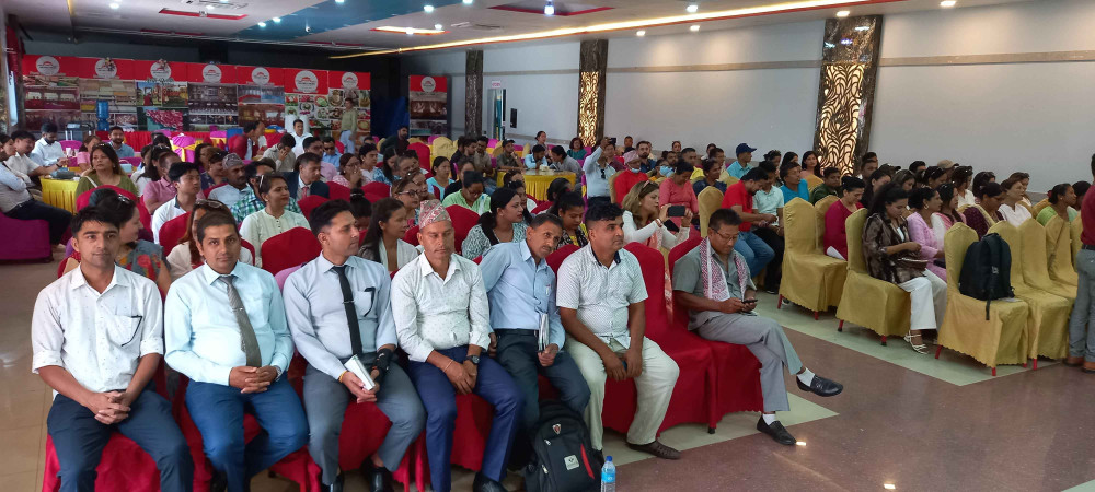 बिर्तामोडमा हिमालयनले गर्यो अभिकर्ता भेटघाट