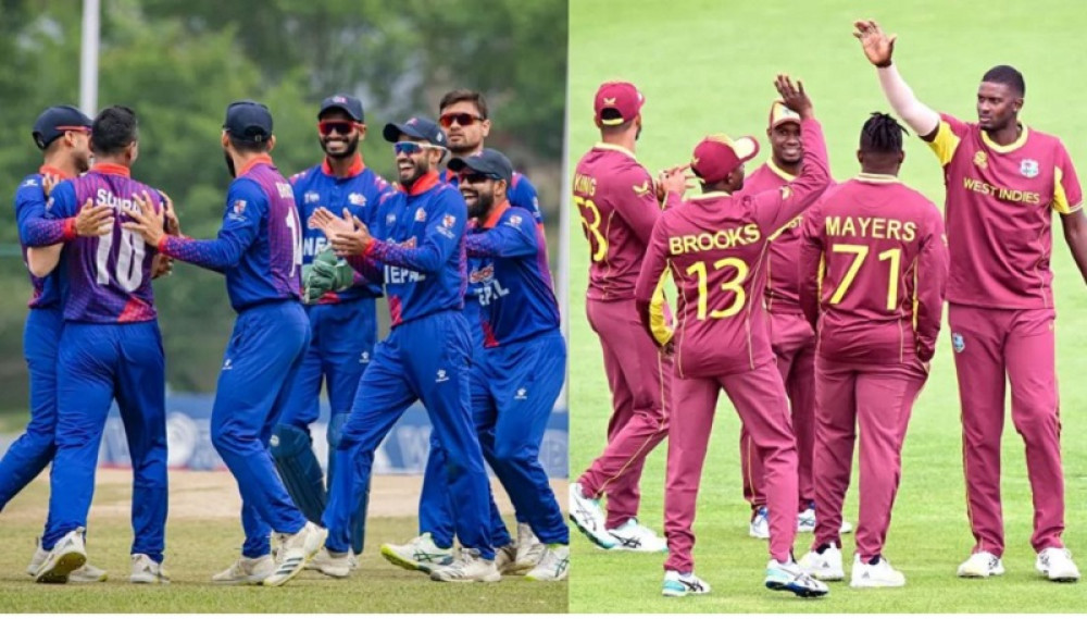 एकदिवसीय विश्वकप छनोटमा आज नेपाल र विश्वकप विजेता टोली वेष्ट इन्डिज खेल्दै