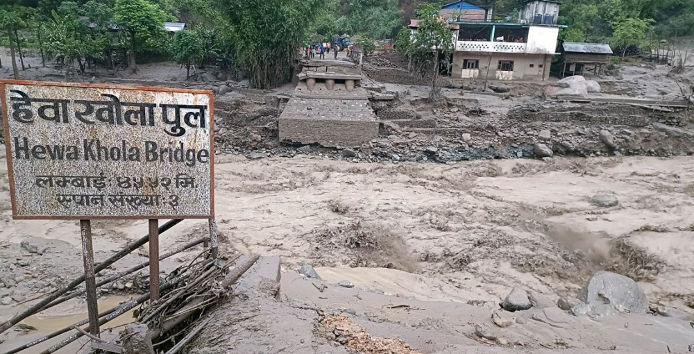 बाढी पहिरोेका कारण पाँचथरका ११९ परिवार प्रभावित
