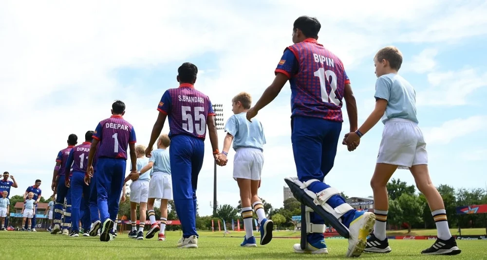 यू–१९ विश्वकप क्रिकेट : आज नेपाल भारतबिच खेल हुँदै