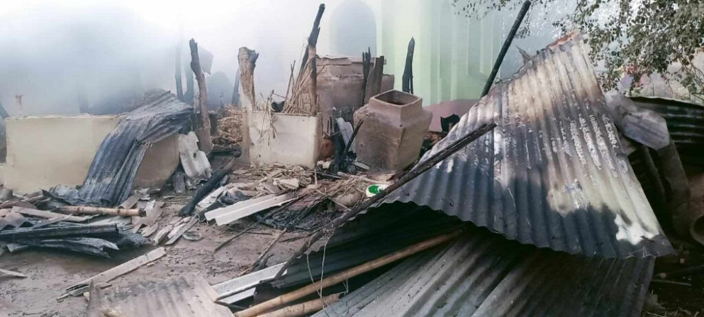 आगलागीमा परि झापा गाउँपालिकामा बालकको मृत्यु