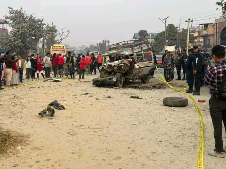 बेलबारीको दुर्घटनामा झापाका भट्टराईसहित तीन जनाको मृत्यु