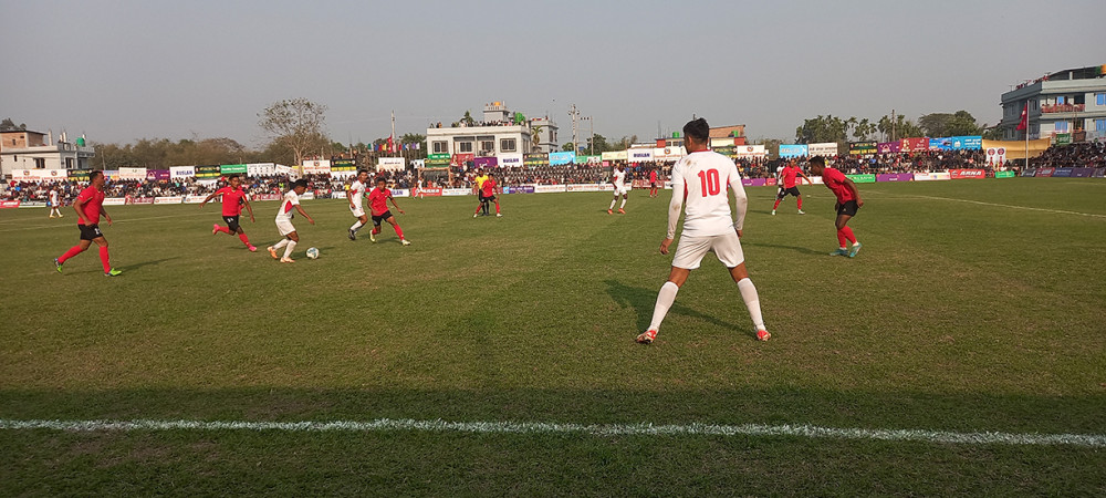 त्रिभुवन आर्मी झापा गोल्डकपको सेमिफाइनल प्रवेश