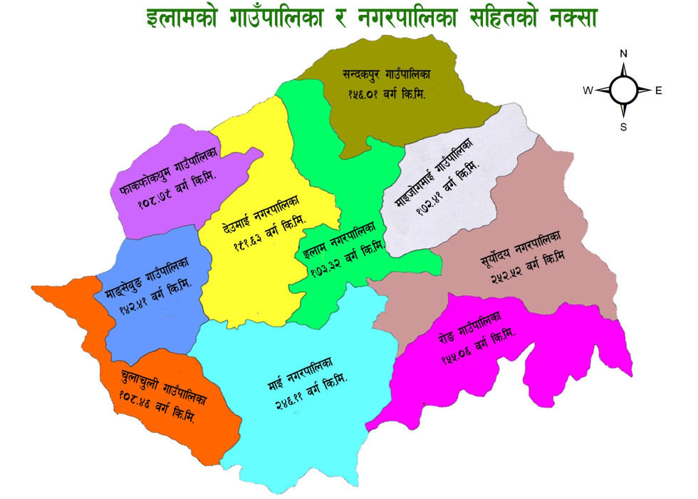 शनिबार इलाम जिल्लाभर सवारी आवागमन  बन्द