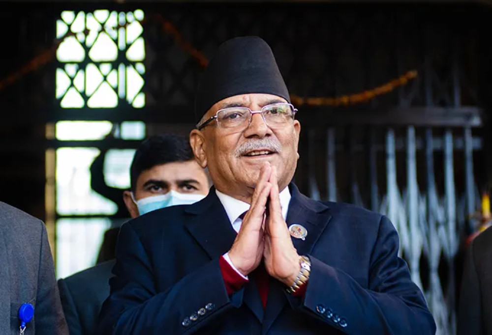 प्रधानमन्त्री प्रचण्ड सोमबार नेपाल फर्कने
