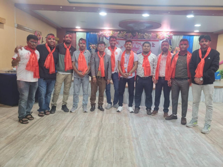 नेपाल औषधि तथा बिक्री प्रतिनिधि सङ्घ मेचीमा पौडेल