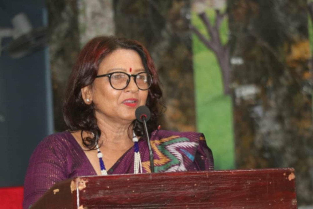 भिमा शिवाकोटीद्वारा तीजपर्व विशेष लेखनवृत्ति स्थापना