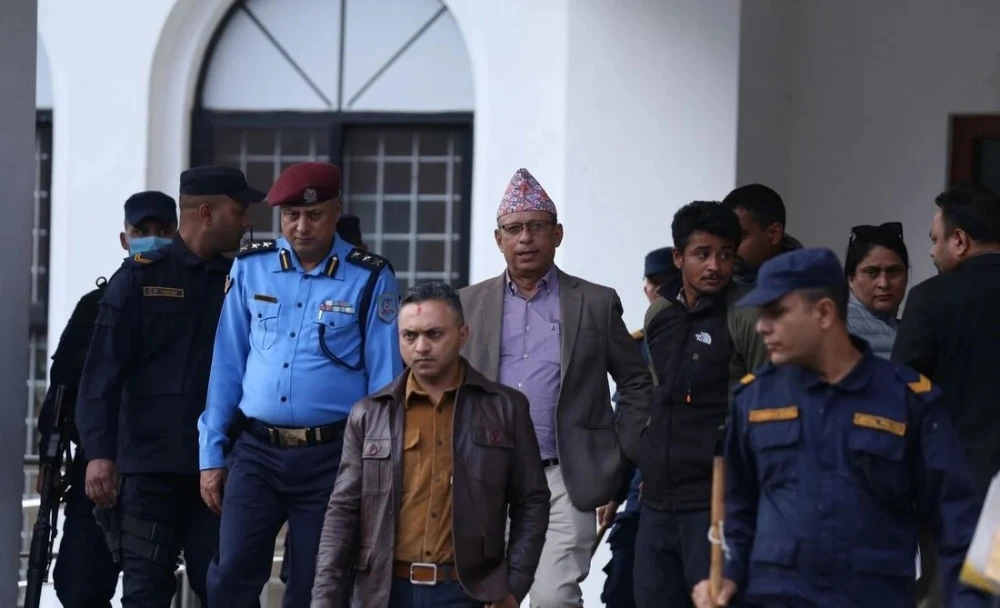 राजनीतिमा नैतिकताको खडेरी भएको बताउने पूर्वमन्त्री अधिकारी हिरासतमा