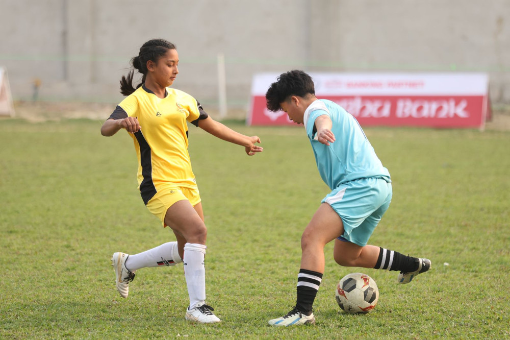 पालिका स्तरीय महिला फुटबलमा कनकाई फाइनल प्रवेश
