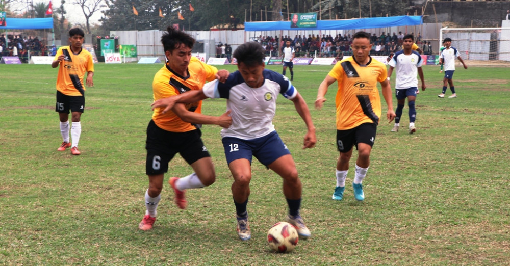 आयोजक काँकरभिट्टा गोल्ड कपको फाइनल प्रवेश