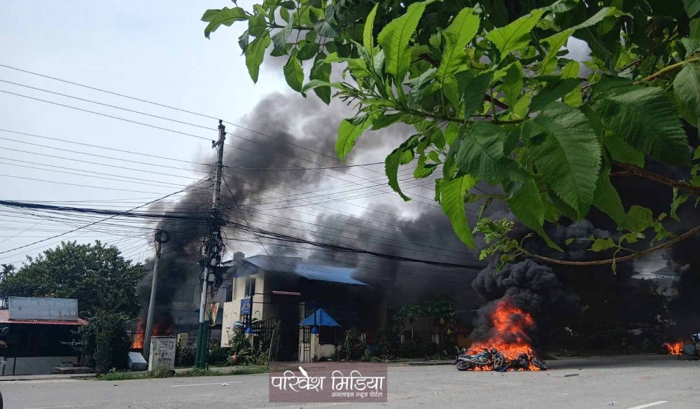 धुँवामय बिर्तामोड